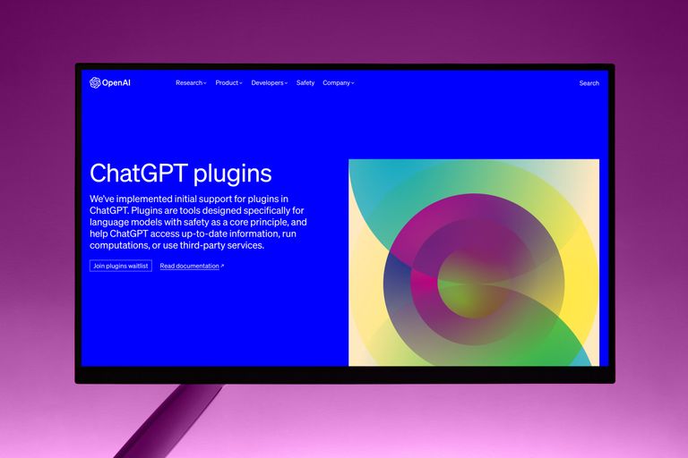 Best AI Tools A contemporary screen displaying the ChatGPT plugins interface by OpenAI, highlighting AI technology advancements.